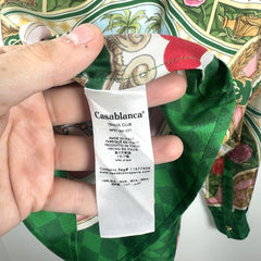 Casablanca 'Le Jardin Des Cartese' Silk Button-Up Shirt