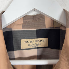 Burberry Plaid Button-Up Shirt