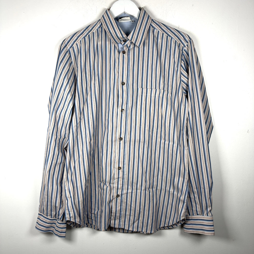 Dolce & Gabbana Striped Pocket Button-Up Shirt