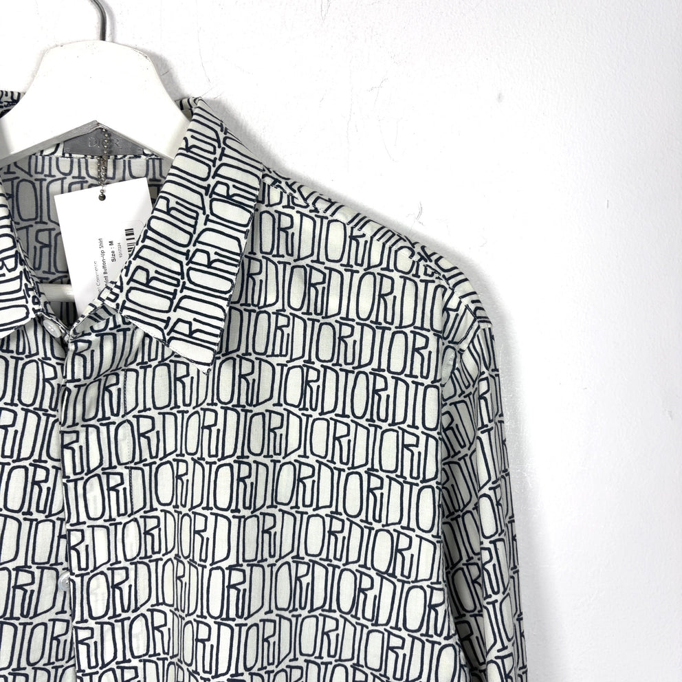 Dior All-Over Print Button-Up Shirt