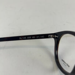 Saint Laurent Rounded Blue Light Glasses