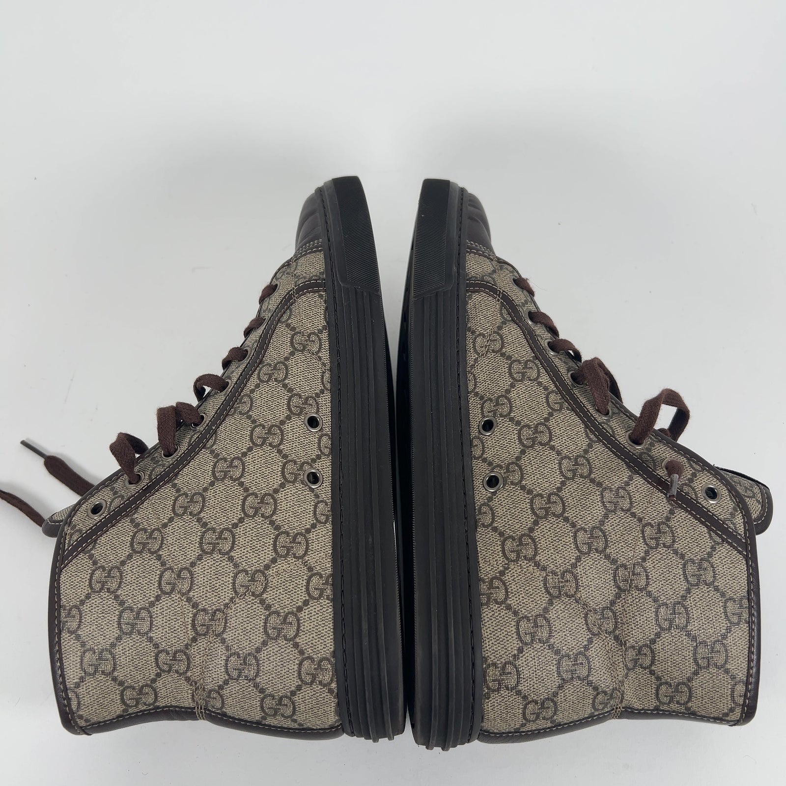 Gucci GG Supreme Hightop Sneakers