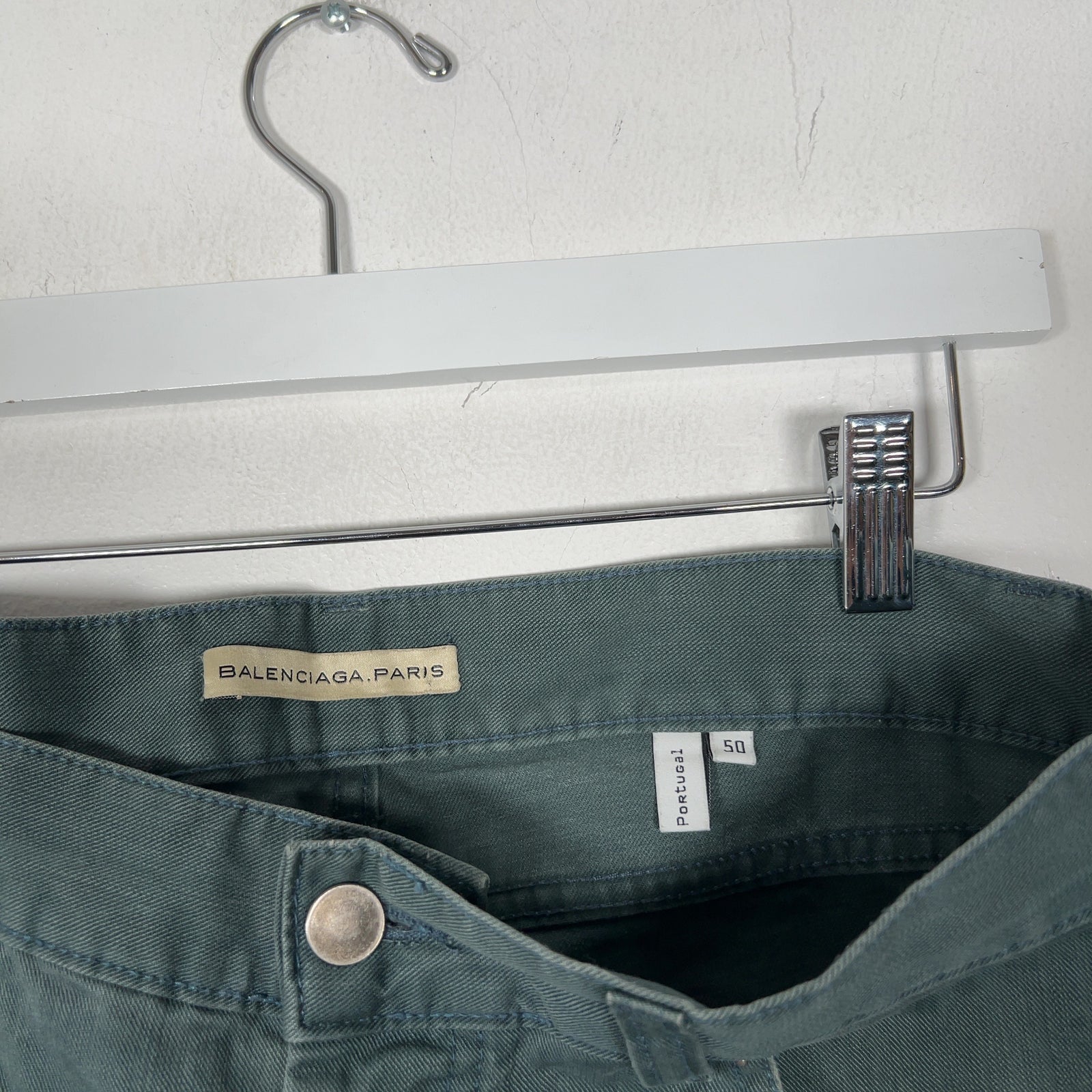 Balenciaga Vintage Straight Leg 5-Pocket Denim Jeans