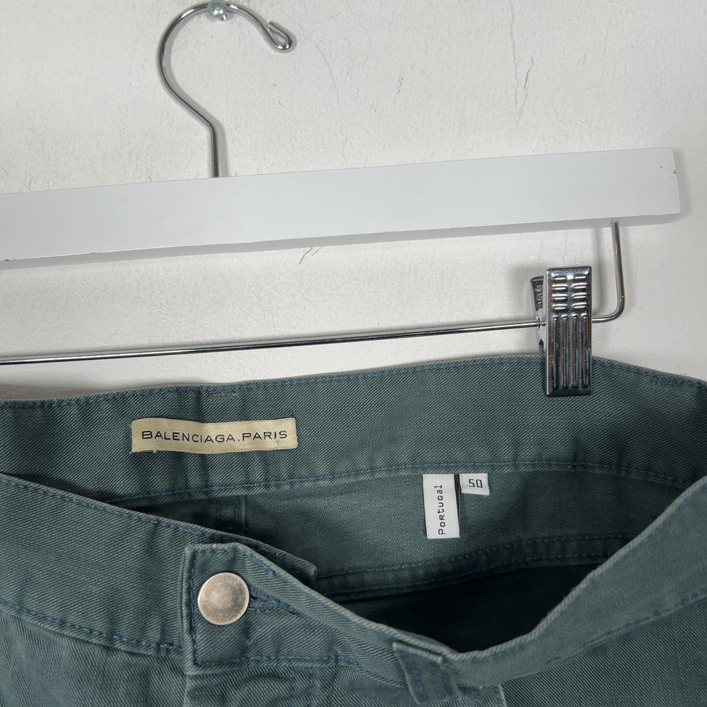 Balenciaga Vintage Straight Leg 5-Pocket Denim Jeans