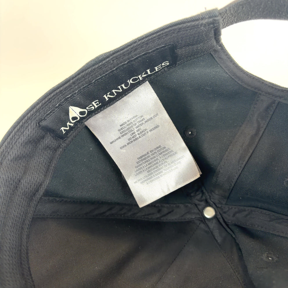 Moose Knuckle Metal Logo Hat