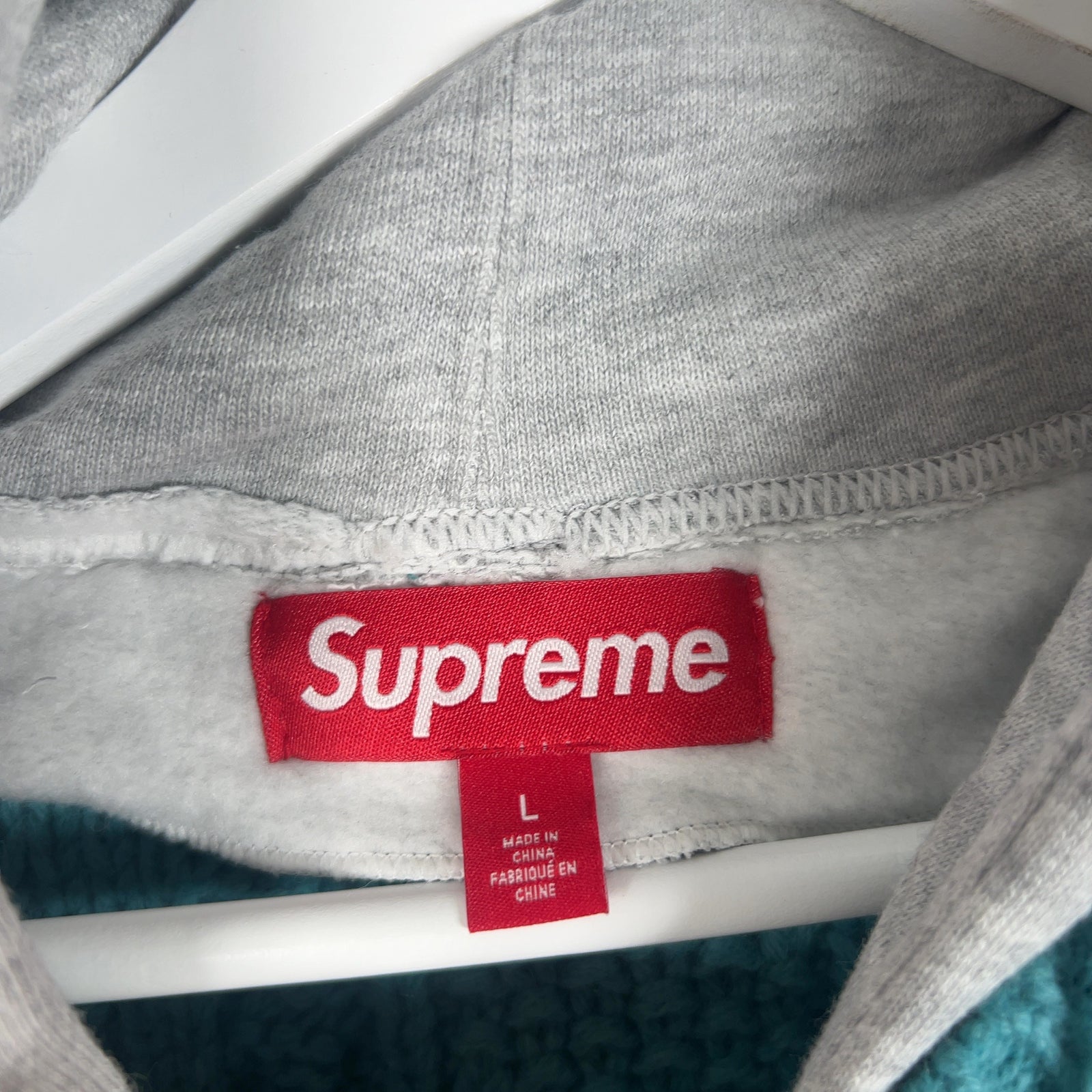 Supreme Cable Knit Hybrid Sweater