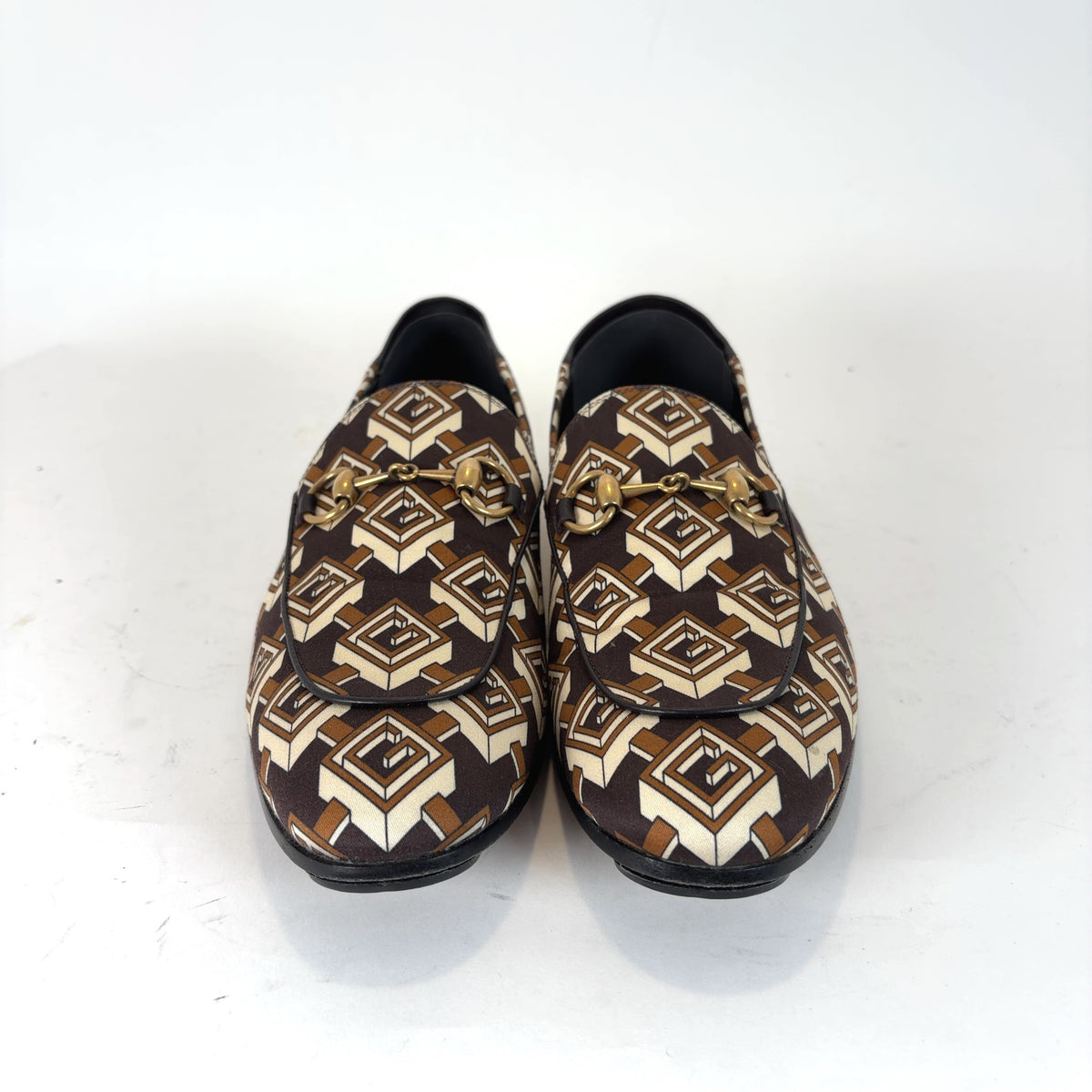 Gucci Horsebit Squared GG Loafer