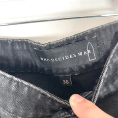 Who Decides War Cargo Pocket Oversized Pants