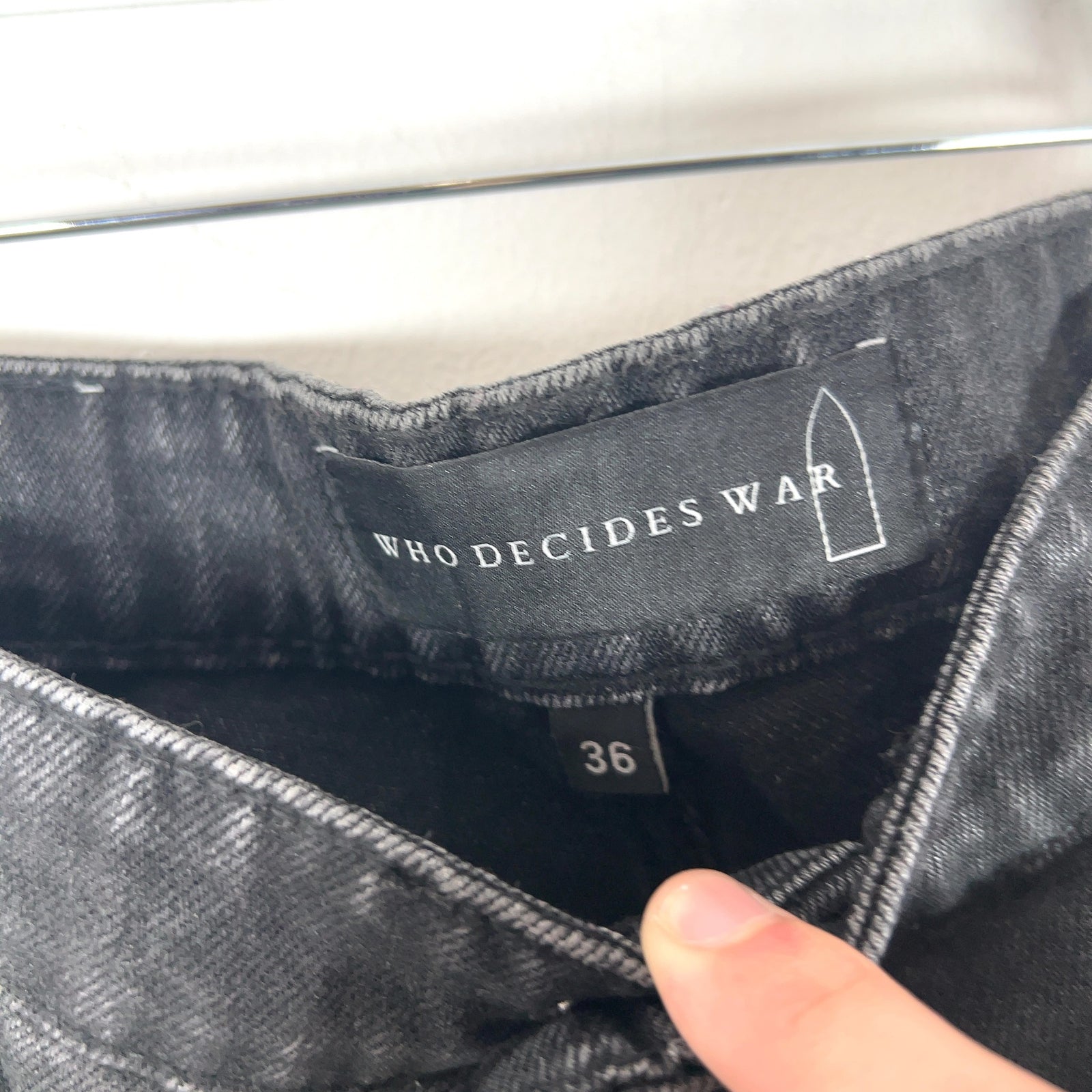 Who Decides War Cargo Pocket Oversized Pants