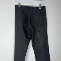 5351 Pour Homme Mud-Wash Straight Leg Pants