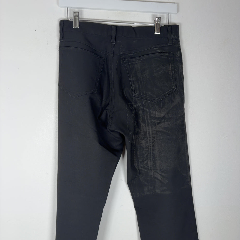 5351 Pour Homme Mud-Wash Straight Leg Pants