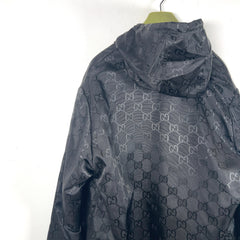 Gucci Off The Grid GG Nylon Zip Up Oversized Jacket