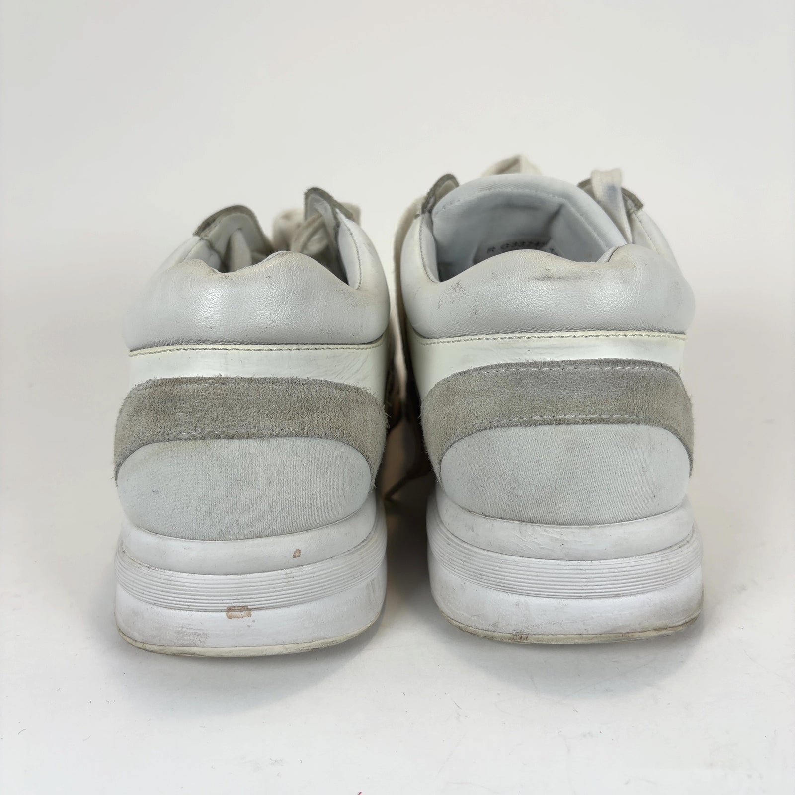 Chanel White Interlocking C Trainers