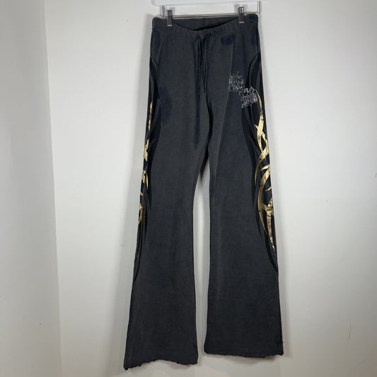 Balenciaga Tacky Tribal Rhinestone Sweatpants