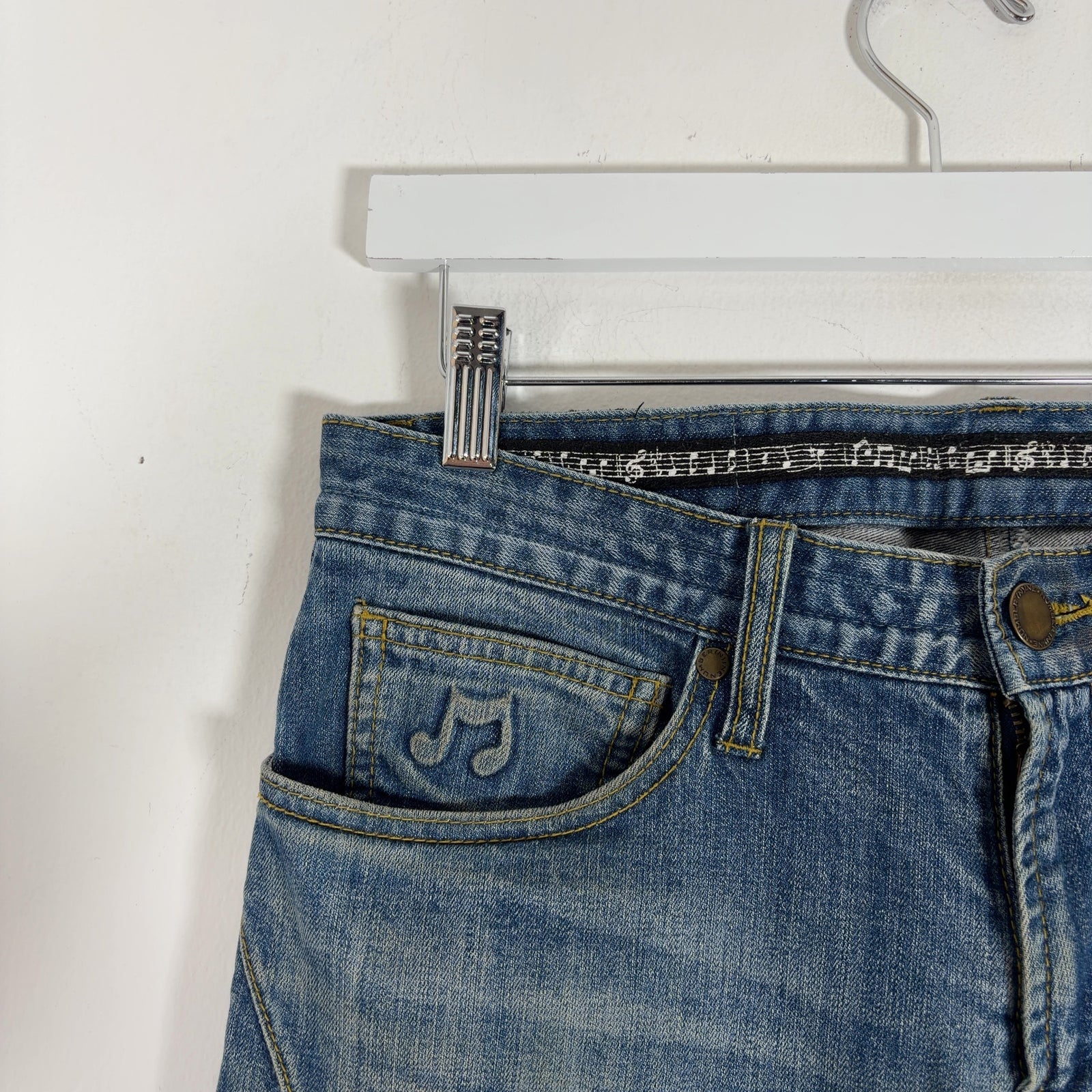 Number (N)ine x Guild Prime Flannel Patchwork Denim Jeans