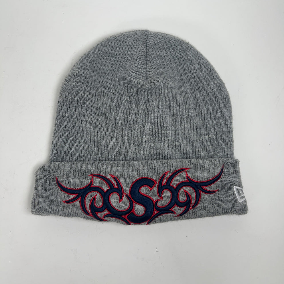 Supreme New Era 'S' Tribal Embroidered Beanie