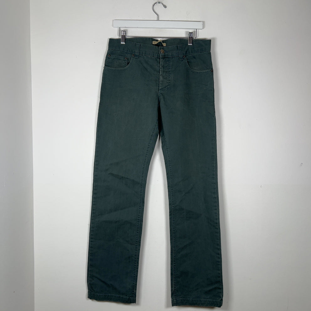 Balenciaga Vintage Straight Leg 5-Pocket Denim Jeans