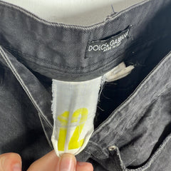 Dolce Gabbana Distressed Patch Jeans