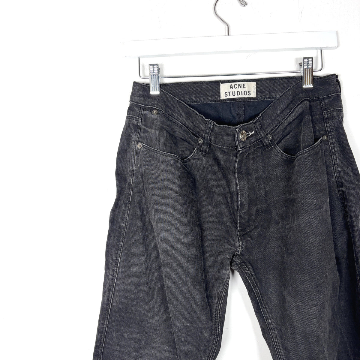 Acne Studios Max New Cash Black Jeans