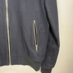 Sandro Wool Bomber Jacket