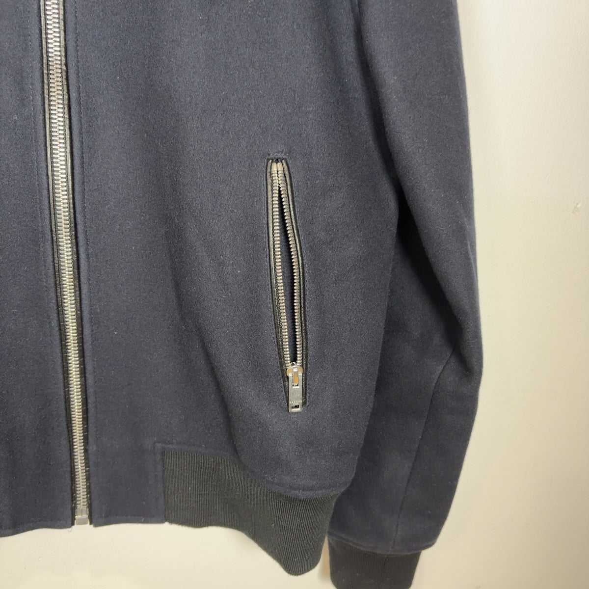 Sandro Wool Bomber Jacket
