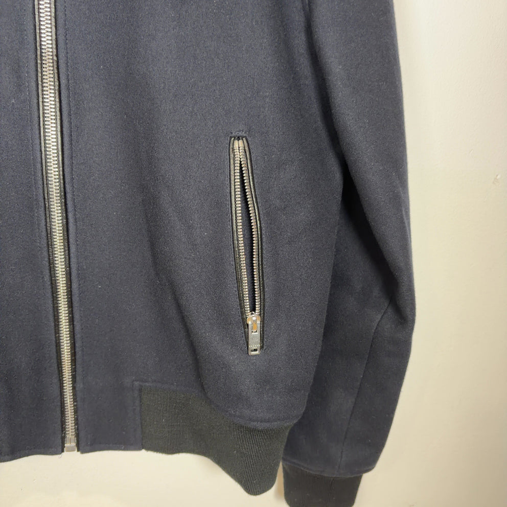 Sandro Wool Bomber Jacket