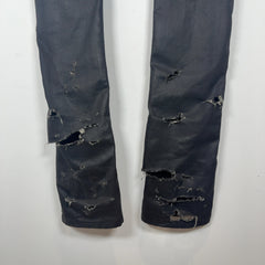 Dior SS04 'Strip' Denim Jeans