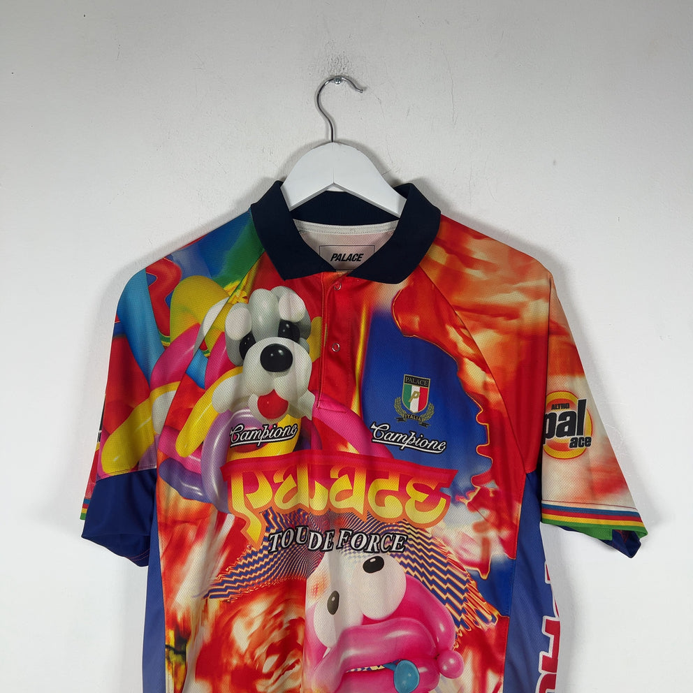 Palace 'Tour De Force' Multi-Graphic Polo Shirt