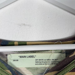 Off-White Camoflauge 'Piece By Design' T-Shirt Size M