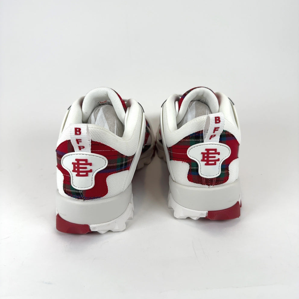 Sicko x Eric Emanuel ‘Born From Pain’ Plaid Hiking Sneakers