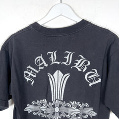 Chrome Hearts Malibu Cross Graphic Vintage T-Shirt