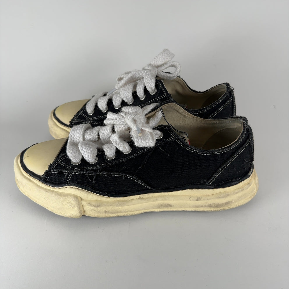 Maison Mihara Yasuhiro Distressed Canvas Low Top Sneaker