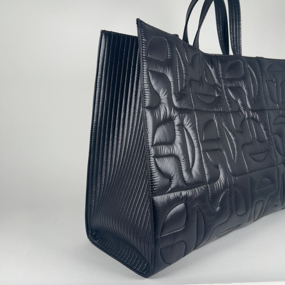Telfar x Moose Knuckle Puffer Logo Tote Bag