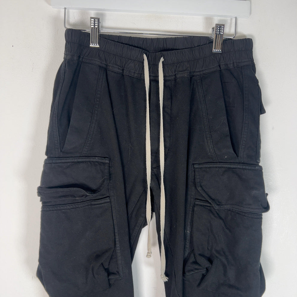 Rick Owens DRKSHDW Mastadon Cut Cargo Sweatpants