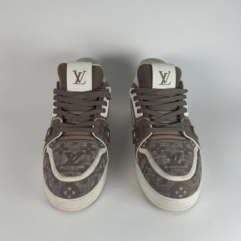 Louis Vuitton Canvas Trainer Lowtop Sneakers