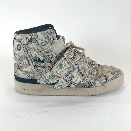 Jeremy Scott x Adidas Forum 'Money' Wings 1.0 Hightop Sneakers