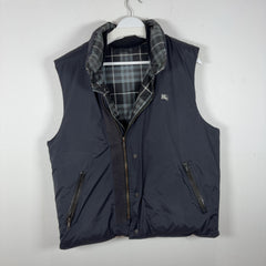 Burberry Equestrian Logo Puffer Vest