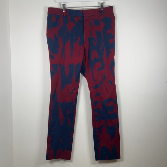 Alexander McQueen Two-Toned Pants