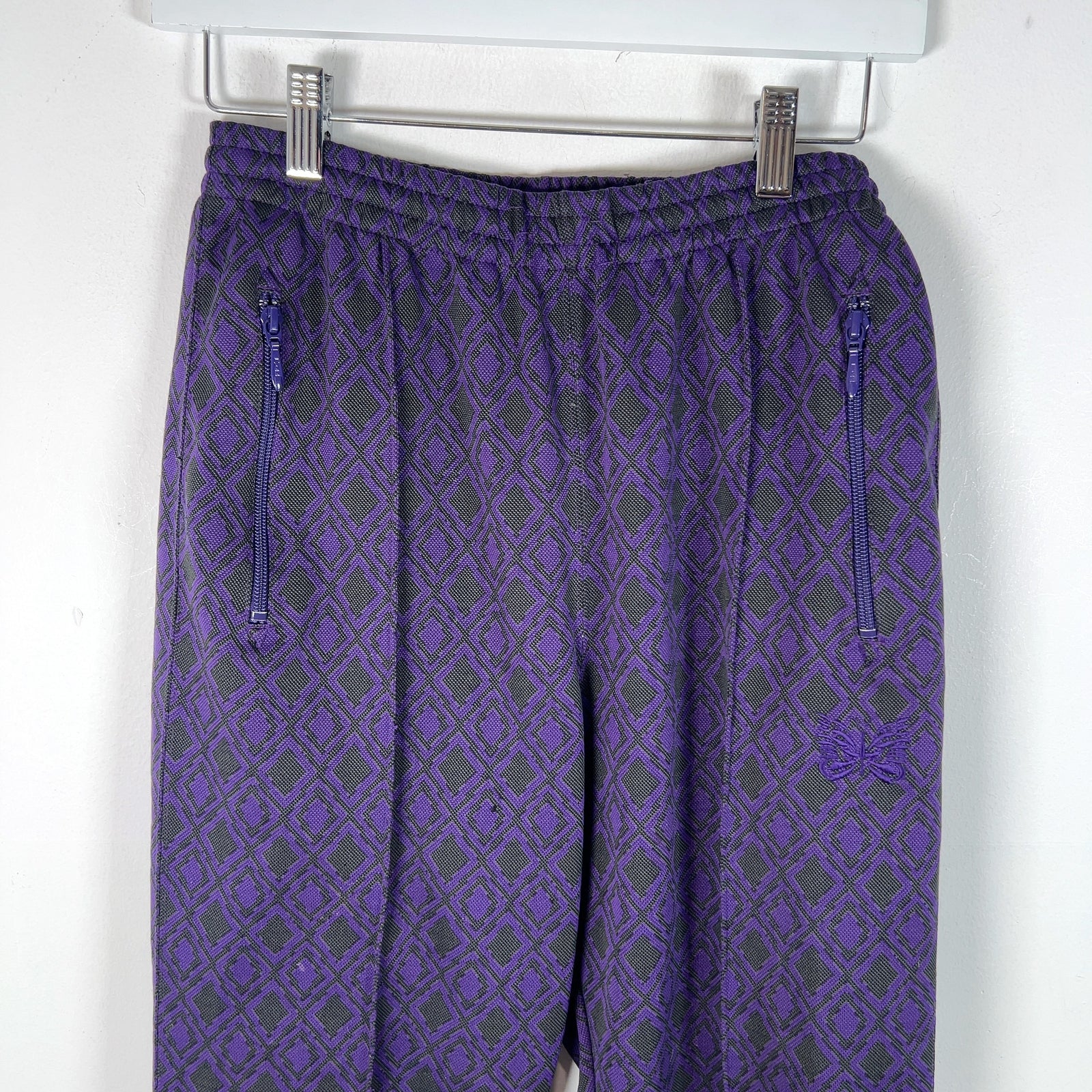 Needles Diamond Chevron Pattern Narrow Pants