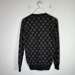Gucci Metallic Jacquard Cardigan