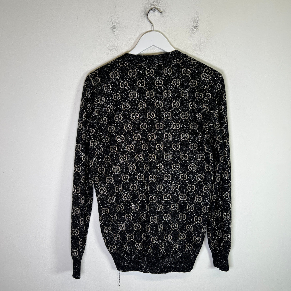 Gucci Metallic Jacquard Cardigan