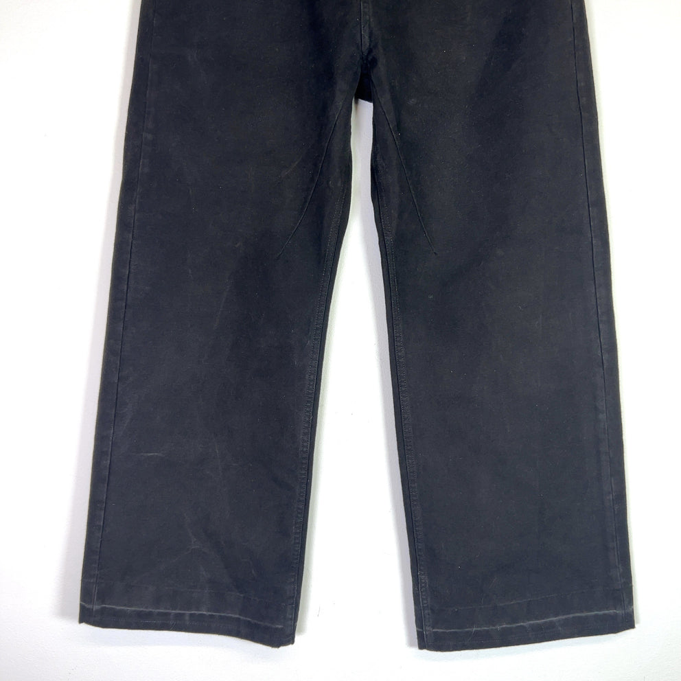 Rick Owens FW23 Moleskin Geth Wide-Cut Jeans