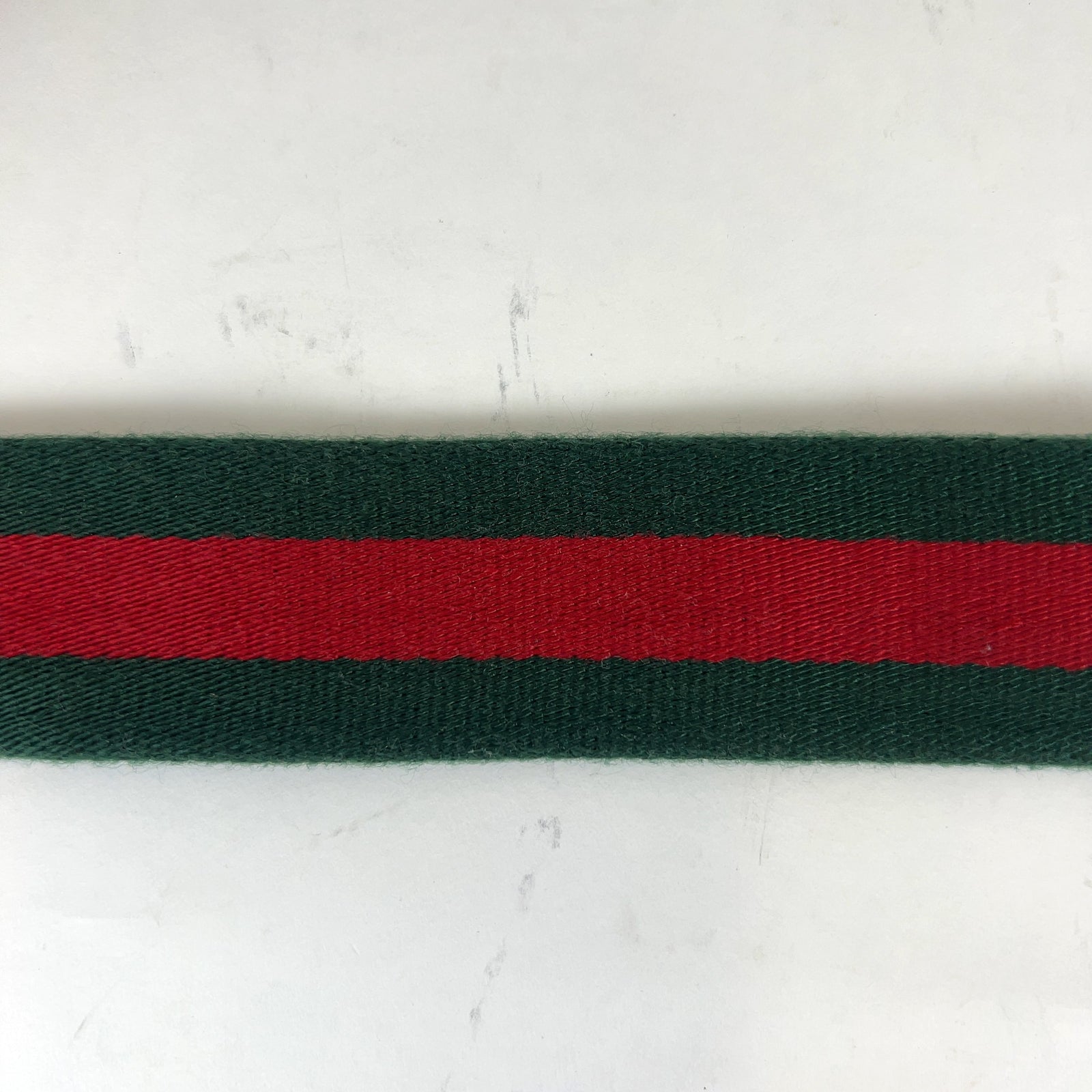 Gucci Web Stripe D-Ring Belt