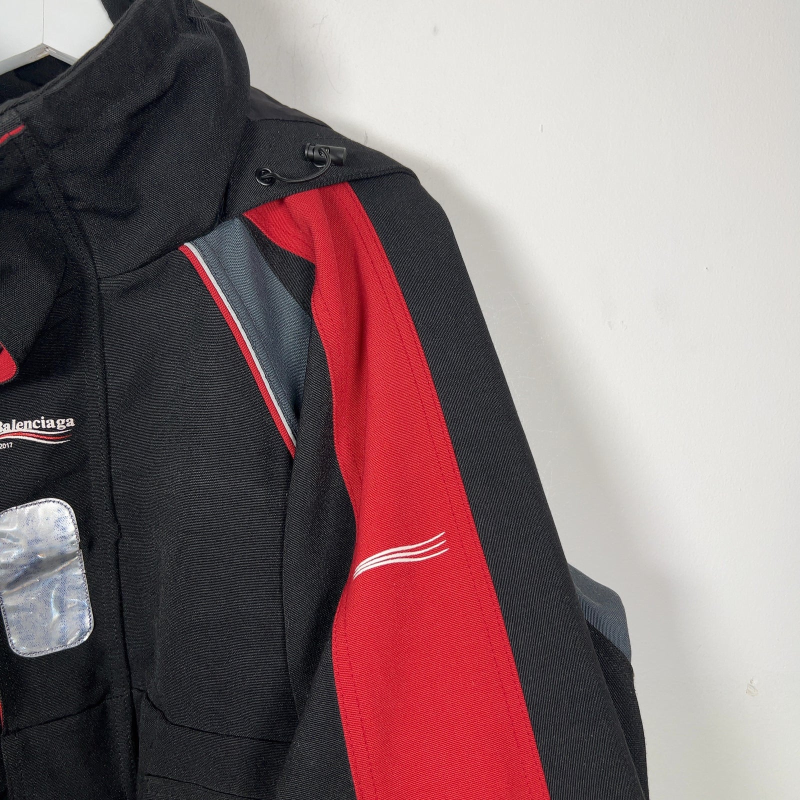 Balenciaga FW17 Campaign Swing Parka Jacket