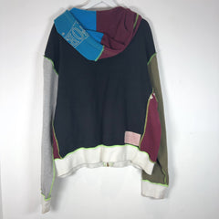 Better With Age Protest Patchwork Hoodie