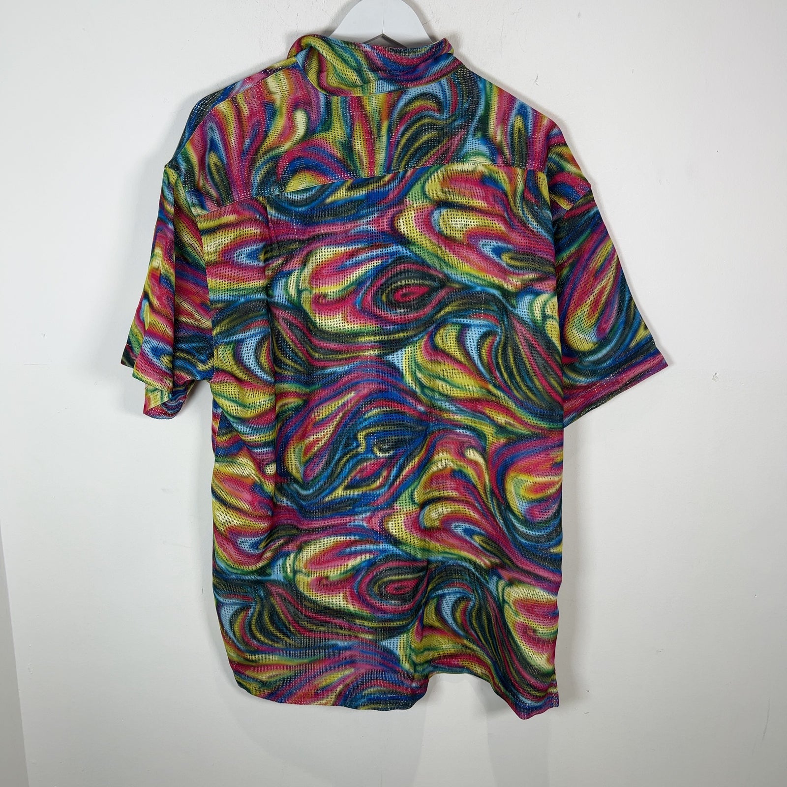 Supreme Mesh Stripe Oxford T-Shirt