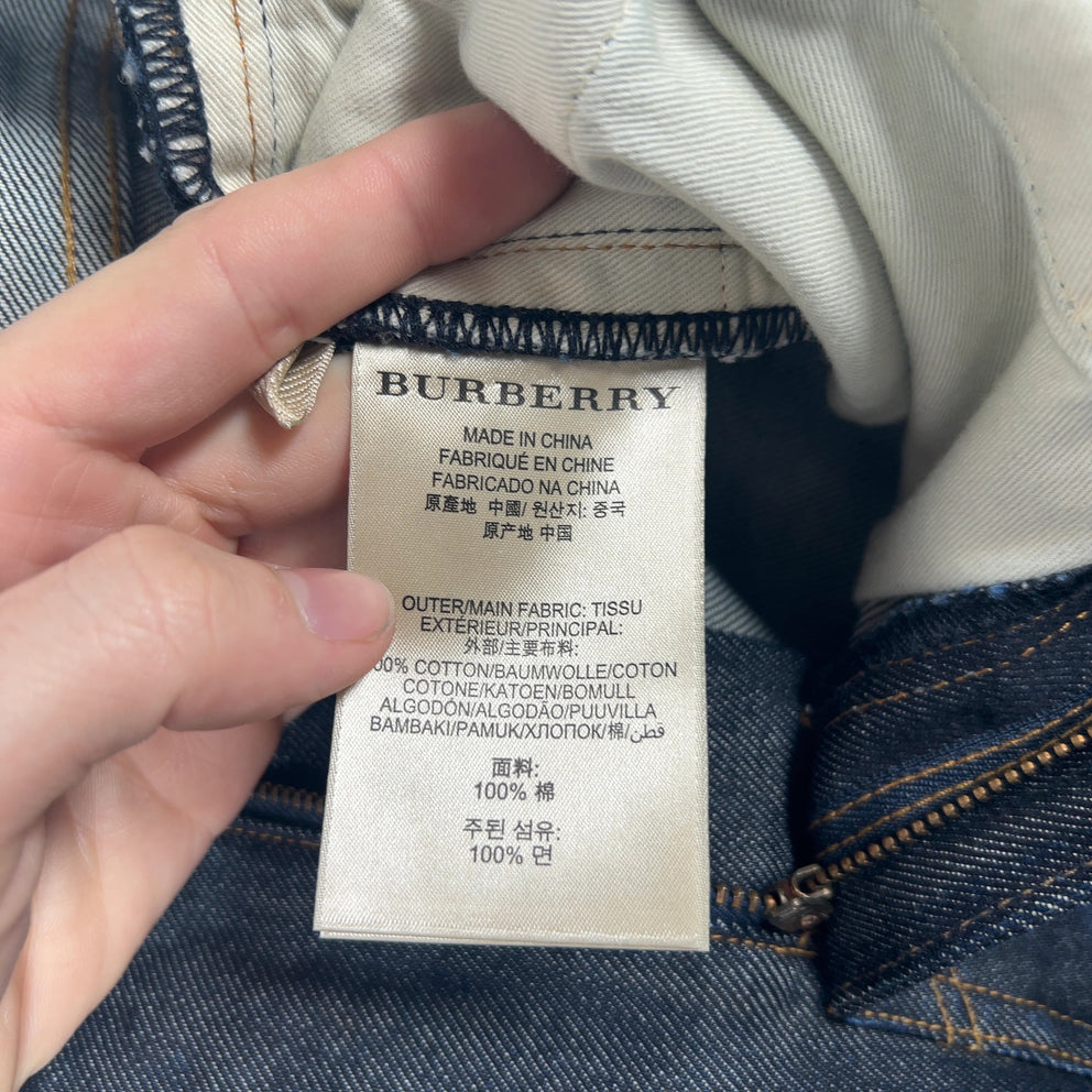 Burberry Brit Raw Denim Jeans