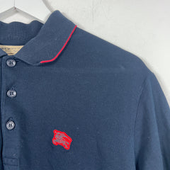 Burberry Striped Collared Polo Shirt