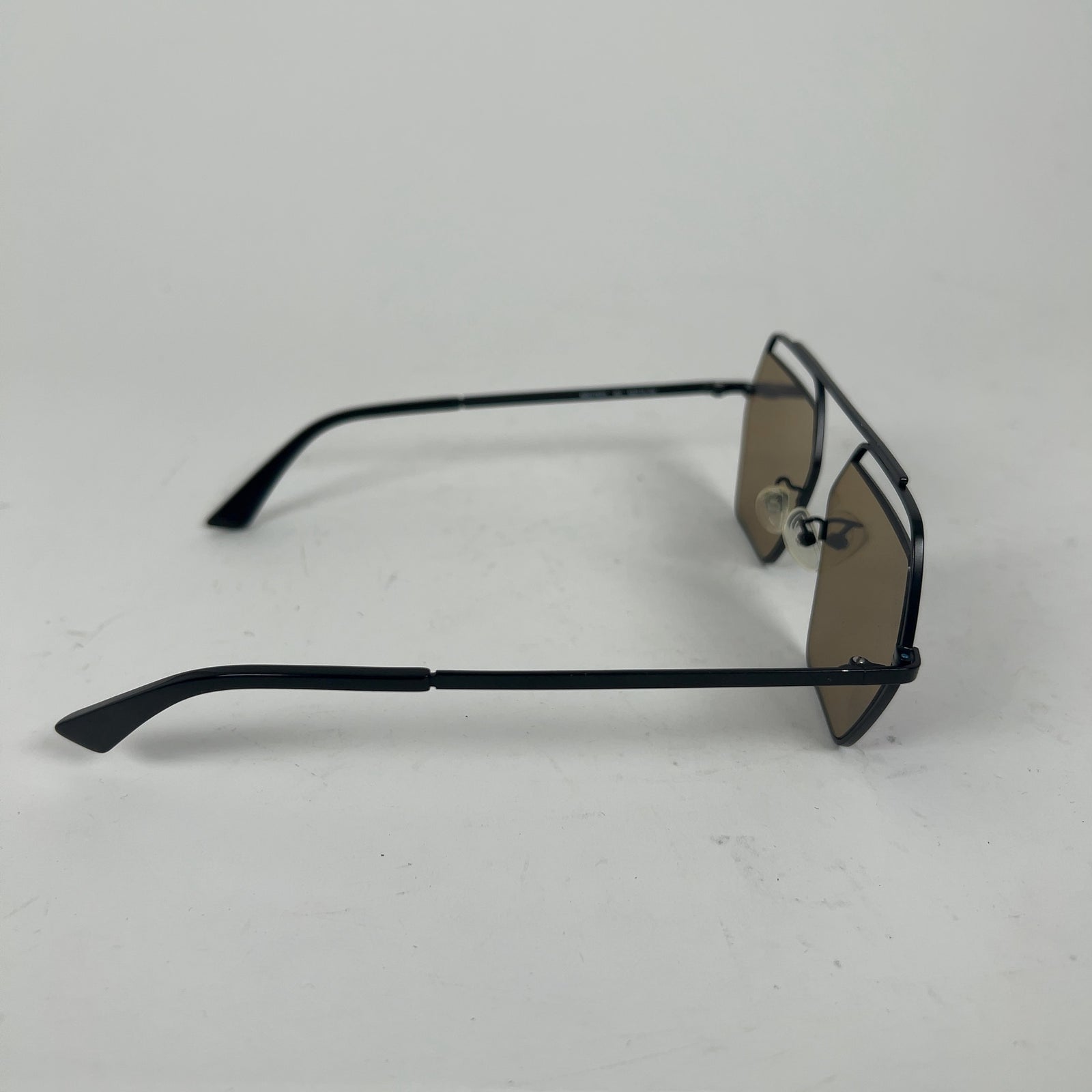 Alexander McQueen Wireframe Cut-Off Glasses Eyeware