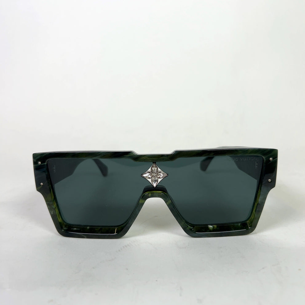 Louis Vuitton Green Marble Cyclone Sunglasses